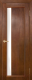 Дверь межкомнатная Vi Lario ЧО Вега 6 60x200 (тёмный орех) - 