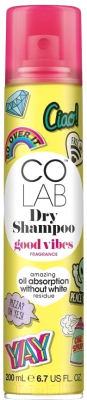 Сухой шампунь для волос Colab Good Vibes (200мл)