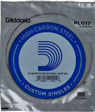 Изображение товара Струна для акустической гитары D'Addario PL017