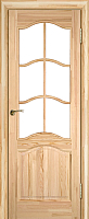 Дверь межкомнатная ПМЦ №7 ДО с рамкой 80x200 (сосна неокрашенная) - 