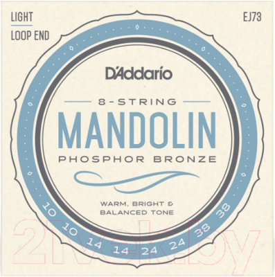 Струны для мандолины D'Addario EJ-73