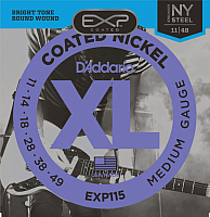 

Струны для электрогитары D'Addario, EXP-115