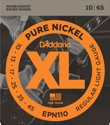 

Струны для электрогитары D'Addario, EPN-110