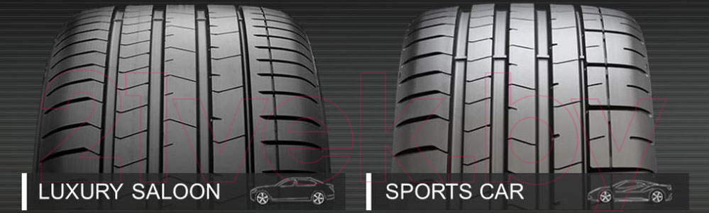 Летняя шина Pirelli P Zero Sports Car 275/35R21 103Y Porsche