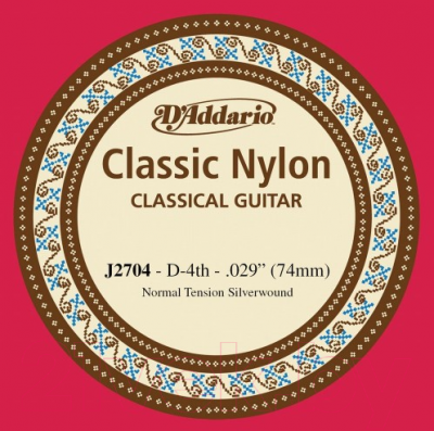 Струна для классической гитары D'Addario J2704