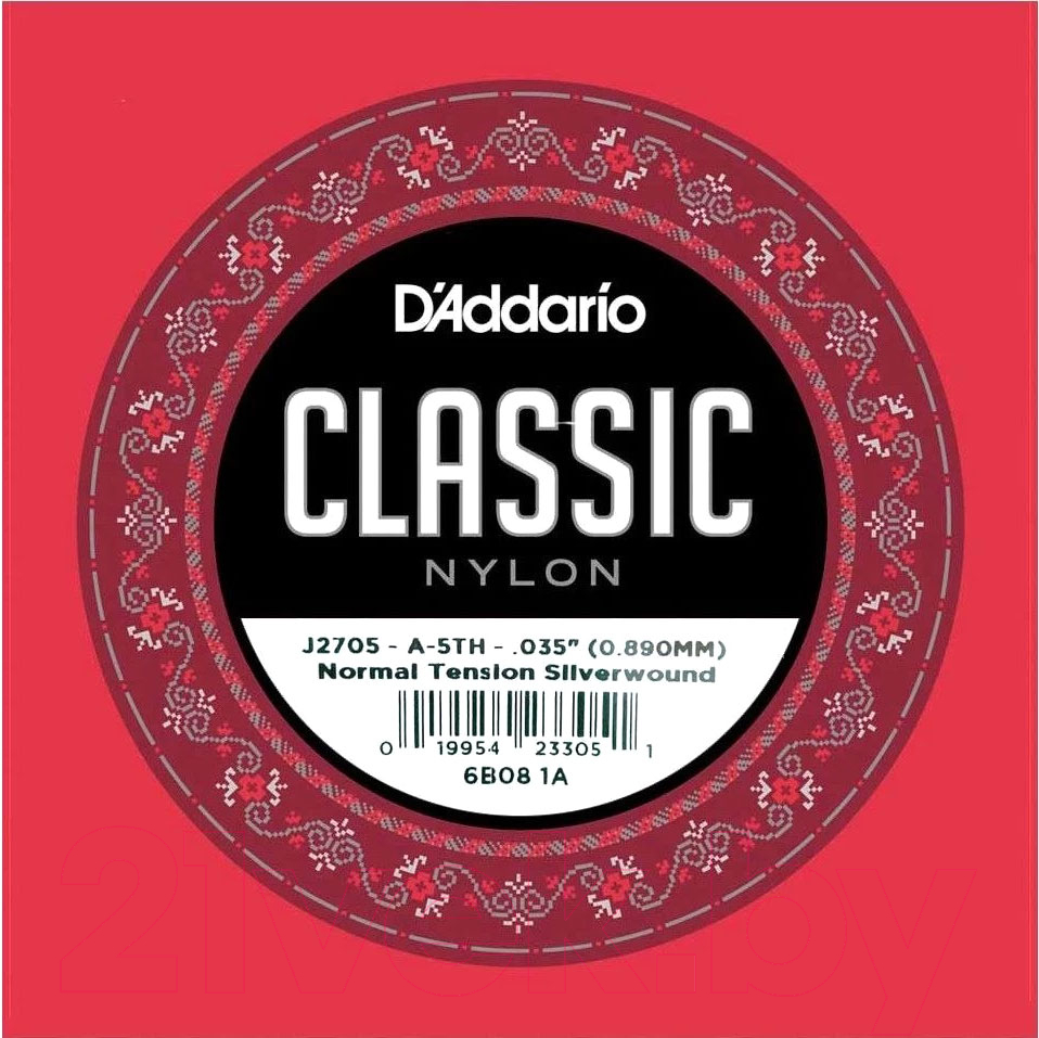 Струна для классической гитары D'Addario J2705