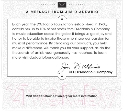 Струны для классической гитары D'Addario EJ-44 — фото 4