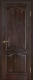 Дверь межкомнатная ПМЦ № 7 ДГ 90x200 (темный лак) - 