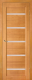 Дверь межкомнатная Vi Lario ЧО Вега 5 60x200 (светлый орех) - 