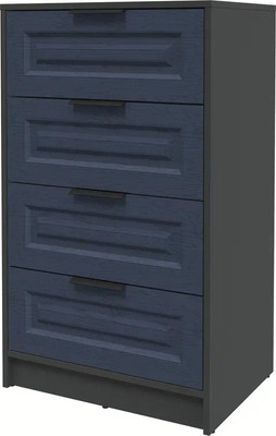 Комод Интерлиния  Концепт КТ-К60 Деко (антрацит/дуб королевский) - 