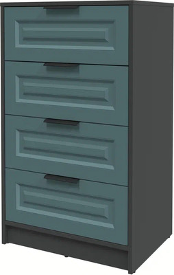 Комод Интерлиния Концепт КТ-К60 Деко (антрацит/верде) - 