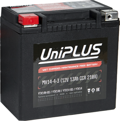 

Мотоаккумулятор, PS (1) 210A YTX14-BS / MX14-4-3