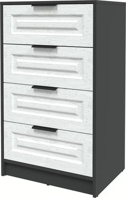 Комод Интерлиния Концепт КТ-К60 Деко (антрацит/дуб полярный) - 