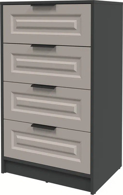 Комод Интерлиния Концепт КТ-К60 Деко (антрацит/луна) - 