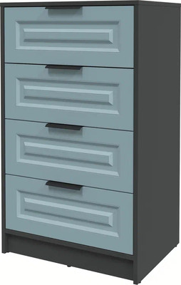 Комод Интерлиния Концепт КТ-К60 Деко (антрацит/океан) - 