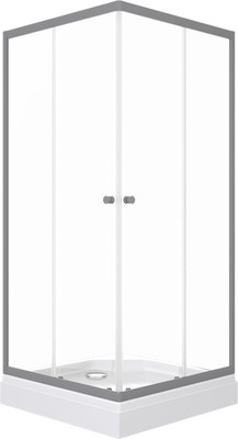 

Душевой уголок, Вента-Графит 90х90