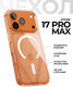 Чехол-накладка Case MagSafe для Apple iPhone 17 Pro Max (прозрачный) - 