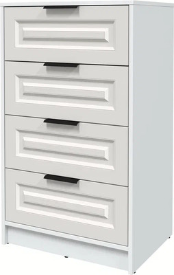 Комод Интерлиния  Концепт КТ-К60 Деко (белый платинум/кашемир) - 