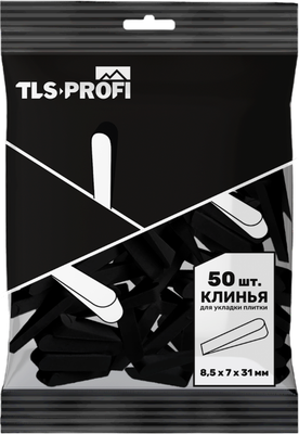 

Клинья для выравнивания плитки, 8,5х7х31мм / TLSZAK312025
