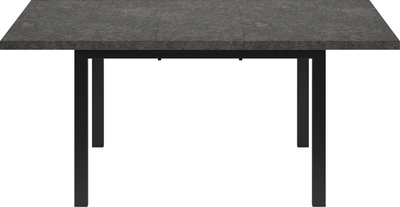Обеденный стол Senira Велес 100x60 (бетон/опора черная) - 