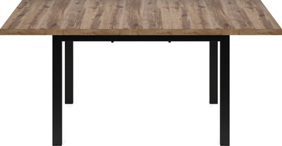 Обеденный стол Senira Велес 120x75 (береза сандал/опора черный) - 