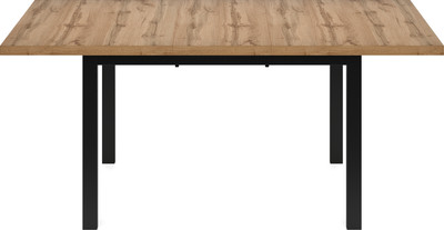 Обеденный стол Senira Велес 120x75 (дуб вотан/опора черный) - 