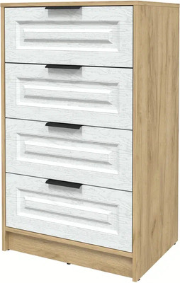 Комод Интерлиния Концепт КТ-К60 Деко (дуб золотой/дуб полярный) - 