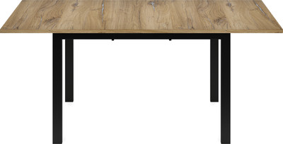 Обеденный стол Senira Велес ЛДСП 25мм 120x75 (дуб нокс/опора черная) - 