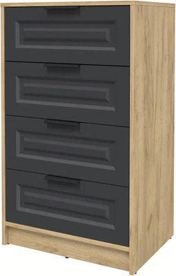 Комод Интерлиния  Концепт КТ-К60 Деко (дуб золотой/пепел) - 