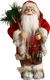 Фигура под елку Зимнее волшебство Дед Мороз В красной шубке, с фонариком и мешочком / 3555419 - 