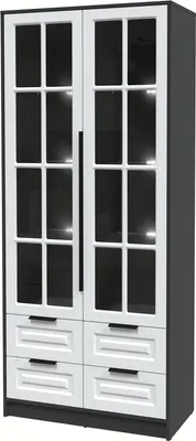 

Шкаф с витриной, Концепт КТ-ШВ2 с подсветкой Деко