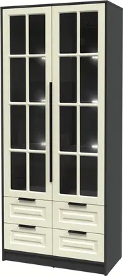 

Шкаф с витриной, Концепт КТ-ШВ2 с подсветкой Деко