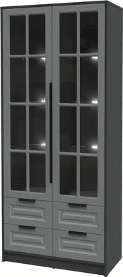 

Шкаф с витриной, Концепт КТ-ШВ2 с подсветкой Деко