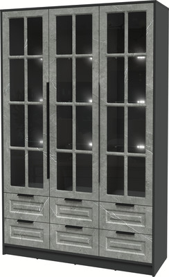 

Шкаф с витриной, Концепт КТ-ШВ3 с подсветкой Деко