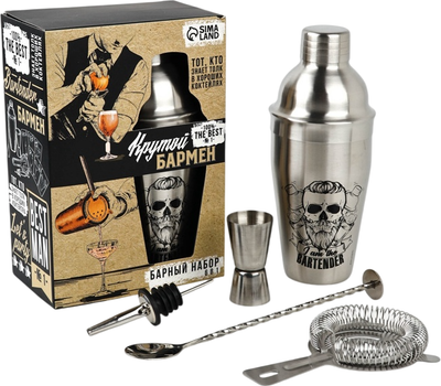 Подарочный набор Дорого внимание Крутой бармен / 9227061 - 