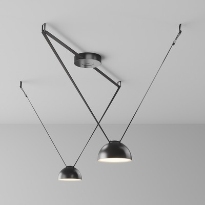 

Потолочная база для трекового светильника, TFC-Par-H06-GR