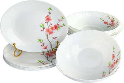 Набор столовой посуды JEWEL Флора / ПС00109-48 - 