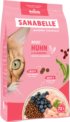 Сухой корм для кошек Bosch Petfood Sanabelle Adult with poultry / 856808