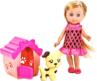 

Кукла с аксессуарами Карапуз, Hello Kitty. Машенька с питомцем / MARY63001-HK
