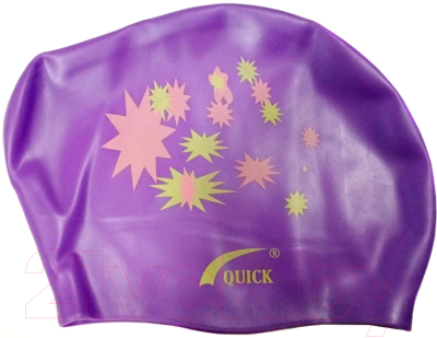 Шапочка для плавания No Brand KW (фиолетовый)