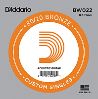 Струна для акустической гитары D'Addario BW022 - 