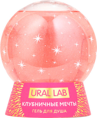 Гель для душа URAL LAB Клубничные мечты / 10882824 (245мл) - 