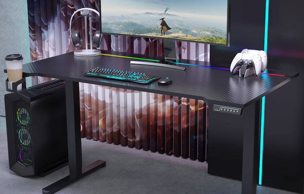 Купить Геймерский стол Ritmix TBL-1405GL Carbon в Минске