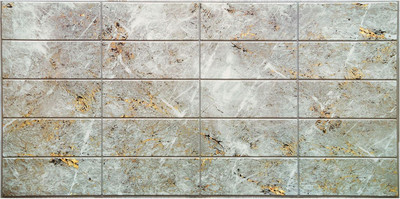 

Панель ПВХ, Плитка Травертин золотистый