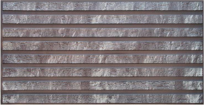 

Реечная панель, ПВХ Серый гранит