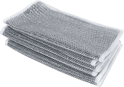 

Набор салфеток хозяйственных, Металлический эффект / 700065