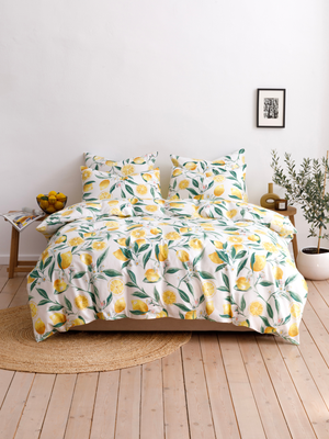 

Комплект постельного белья, Лимоны 1.5сп 70x70 / 500331-1+510333-20