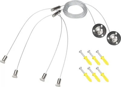 

Крепление для трековой системы, LINE-6070 2x4m Set Pad 9x2mm / 056258