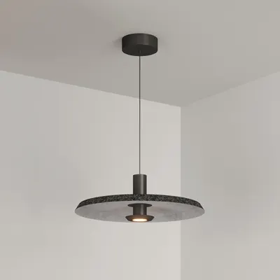 

Потолочный светильник, SP-KOTARO-R450-12W Warm2700 BK-GR 36 deg / 057225