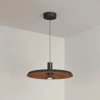 

Потолочный светильник, SP-KOTARO-R450-12W Warm3000 BK-CF 36 deg / 057233